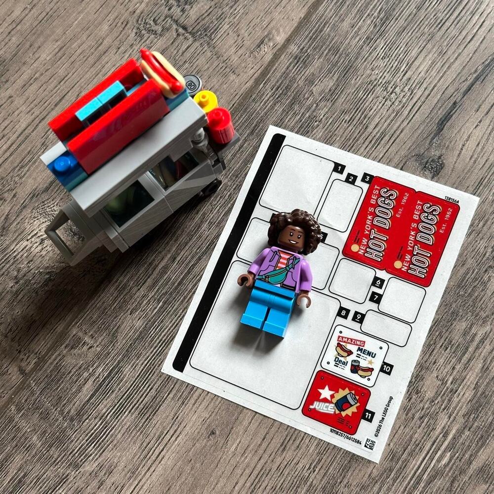 LEGO Marvel 76350 Spiderman Brand New Day Hot Dog Vendor Mini Figure Cart Only